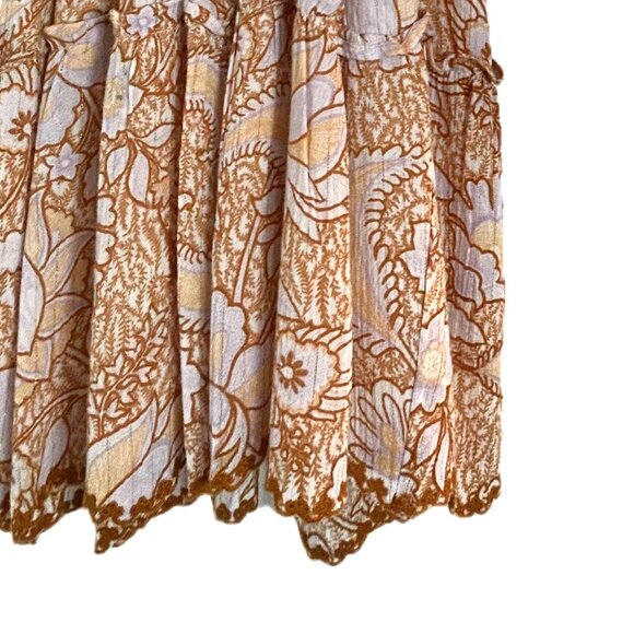 NEW House of Harlow 1960 Boho Floral Mini Dress Multi-Color Peasant Sz XS NWT - Picture 13 of 15